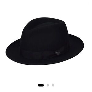 Bailey Maglor wool fedora black